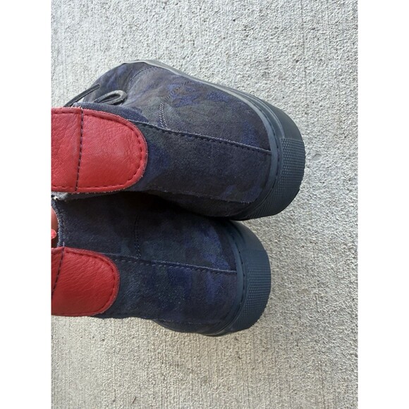 Del Toro Mens Chukka Shoes - Navy Camp -  MADE IN ITALY - Size 11 main image 4